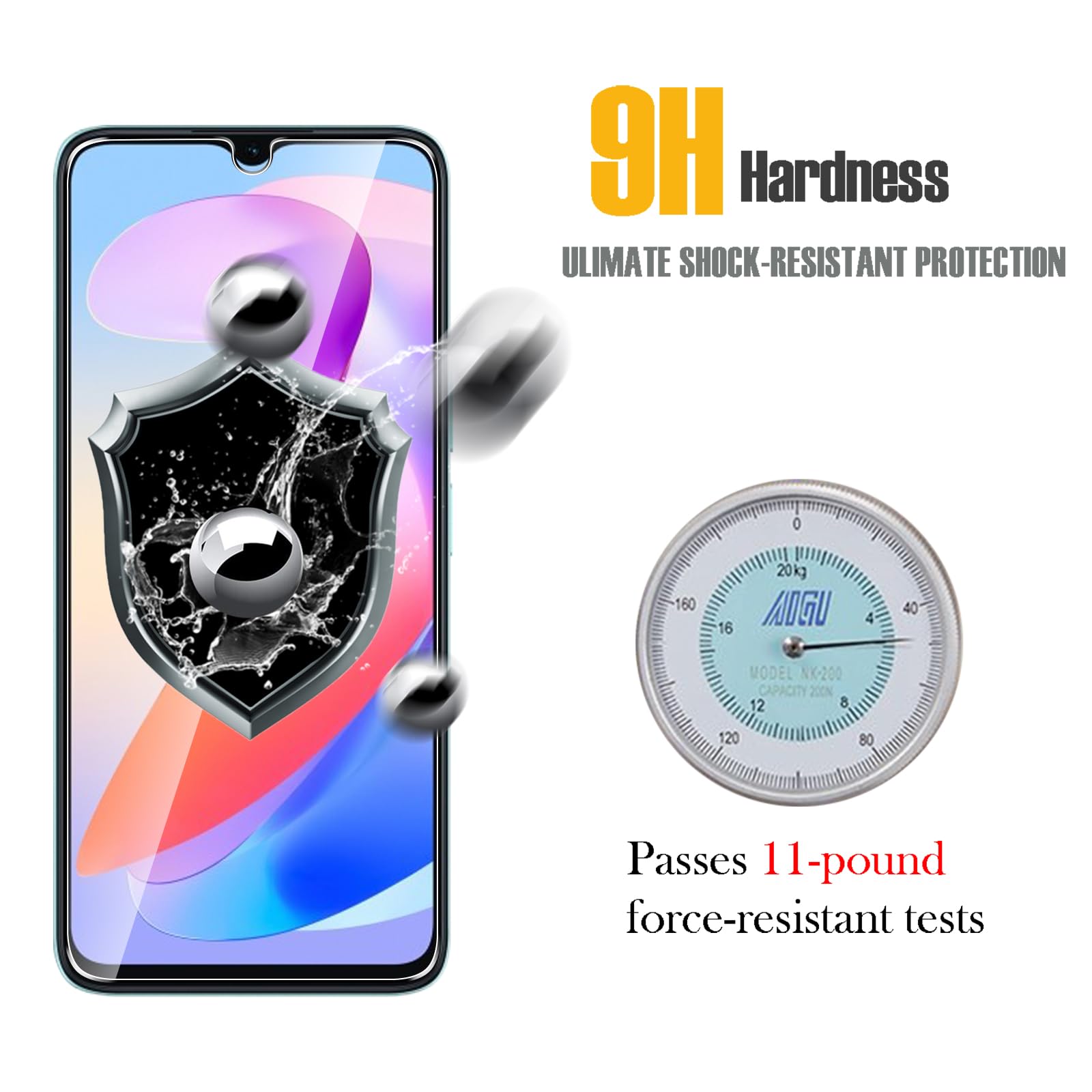 Vetro Temperato Honor X6b (Trasparente