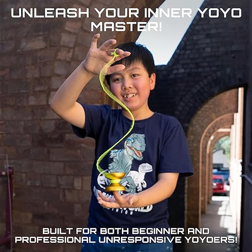 Miniatura 6 de CHEATCODE Yoyo de Brandon Vu - Yoyo que no responde para niños, adolescentes y adultos - Ultimate Fingerspin Pro Yoyo - Sube de nivel tus