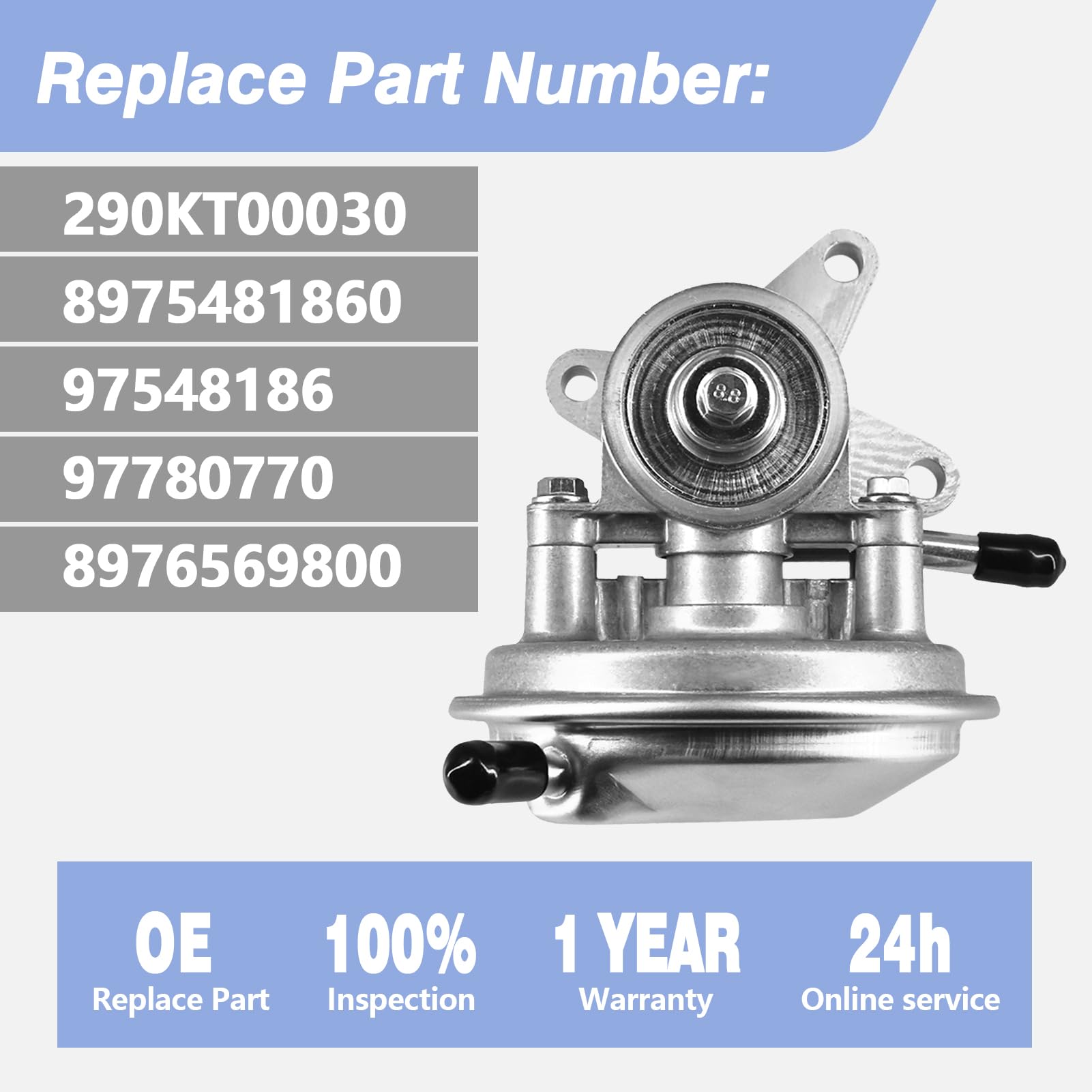 Amazon.com: New Vacuum Pump Fits for 2020-2022 Isuzu NPR NQR N