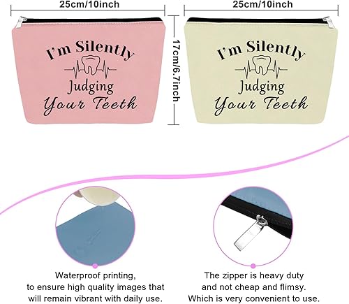 Miniatura 2 de Regalo para dentistas para mujeres, bolsa de maquillaje, regalo dental para mujeres, regalo para asistente dental, regalo de higienista dental,