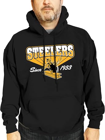 NFL Adult Unisex Vintage Block Ultra Soft Fleece Hooded Sweatshirt, Officially Licensed Football Performance Hoodie