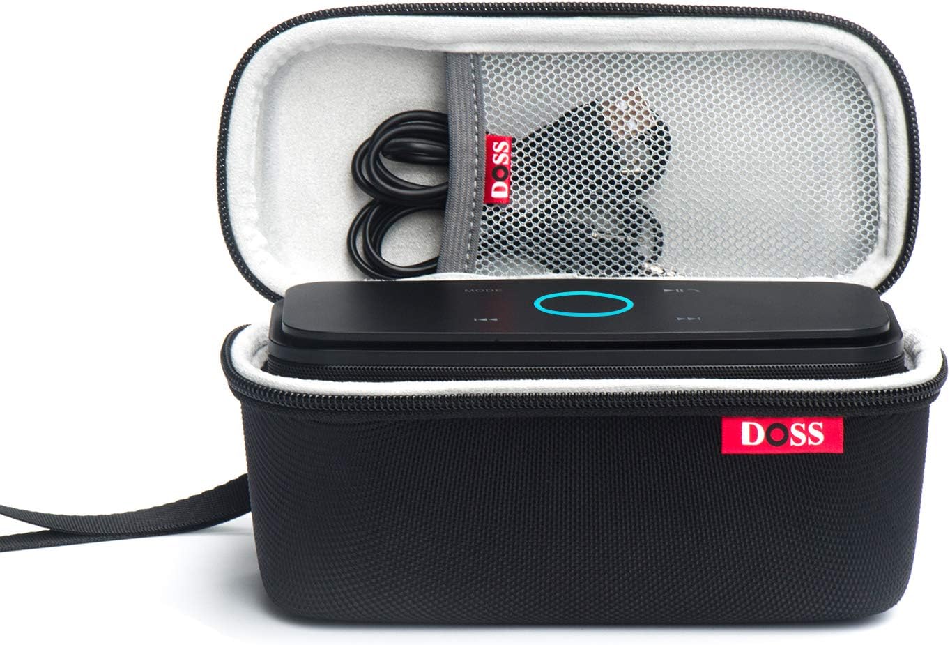 DOSS SoundBox Official Protective Hard EVA Travel Case- Black