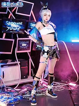 Amazon.co.jp: 崩壊：スターレイルグッズ 銀狼 コスプレ衣装 16点フル