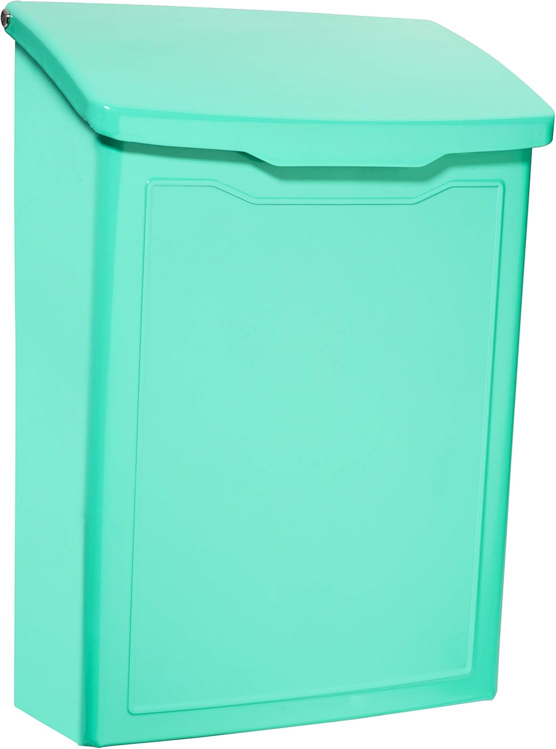 Architectural Mailboxes 2681AQ Marina Aqua Wall Mount Mailbox, Small