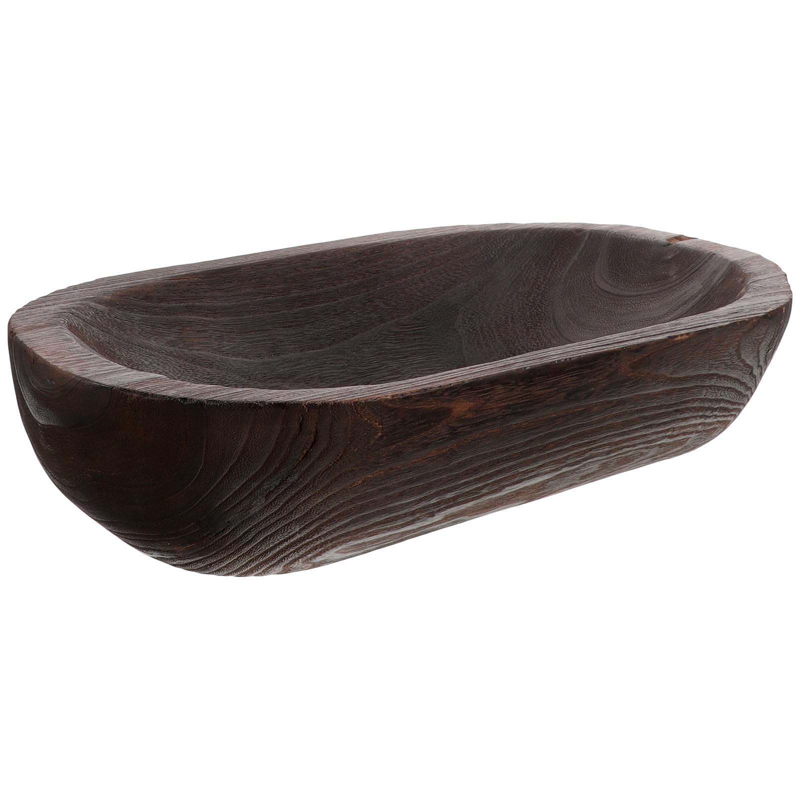 VICASKY Bol en Bois Décoratif Rustique pour Table de Salle à Manger