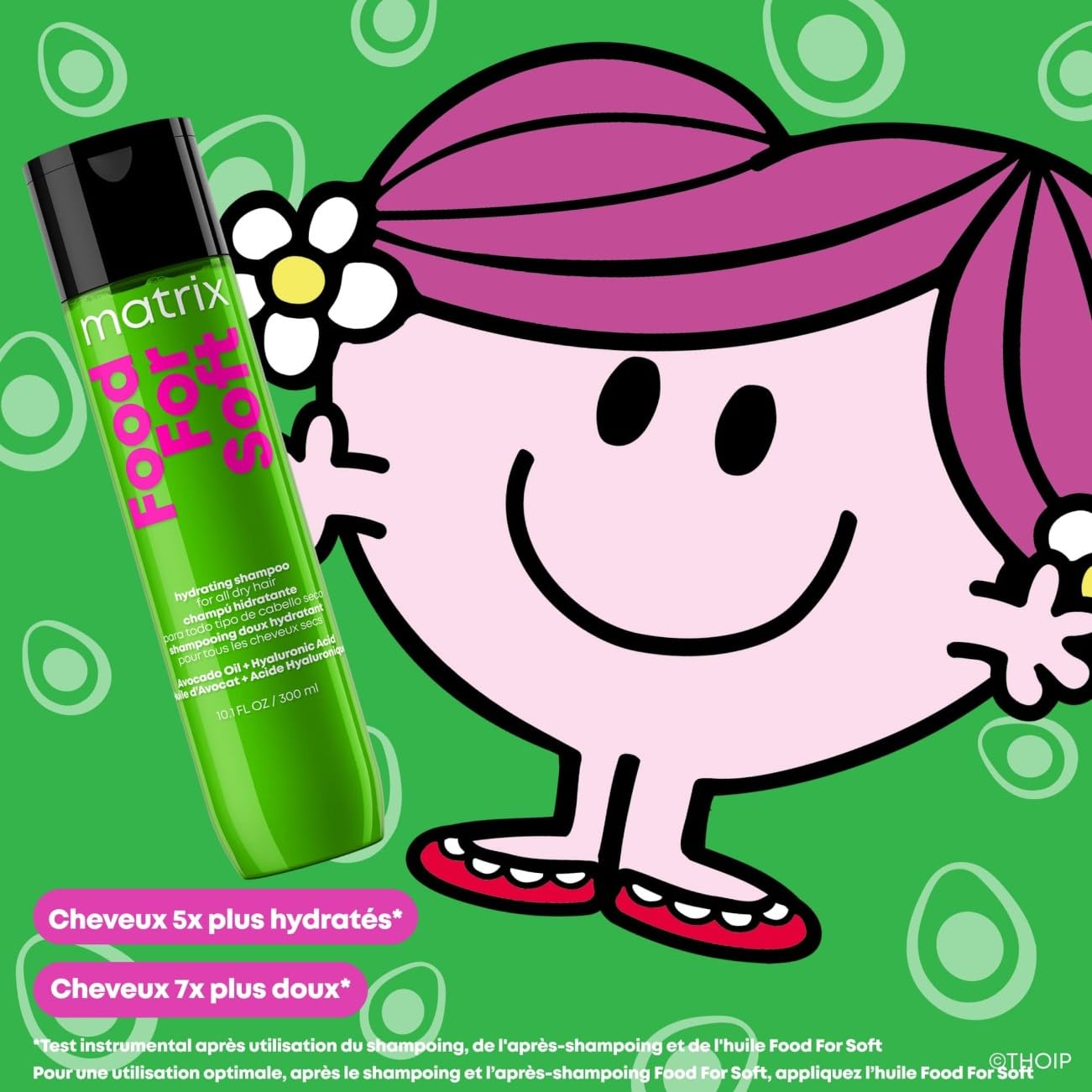 Matrix, Coffret Duo Madame Câlin, Hydratation, Nutrition et Douceur, Cheveux Secs à Très Secs, Acide Hyaluronique et Huile d'Avocat, Food For Soft x Monsieur Madame