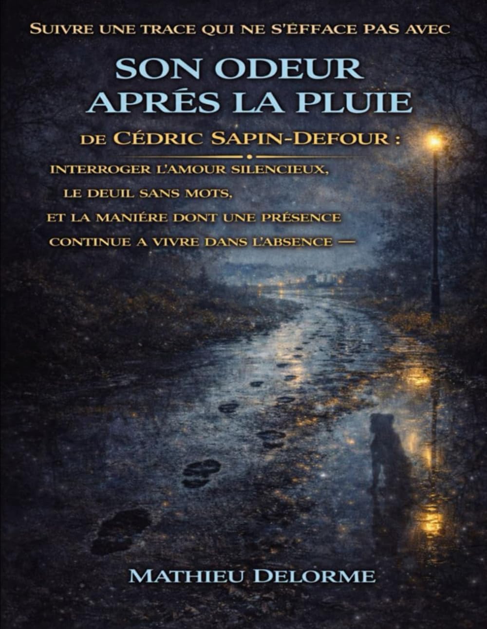 Suivre une trace qui ne s’efface pas avec Son odeur après la pluie de Cédric Sapin-Defour: Interroger l’amour silencieux, le deuil sans mots et la ... une présence continue à vivre dans l’absence