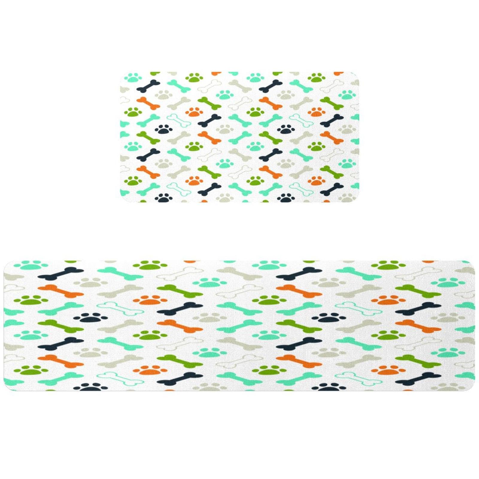 Alfombrillas de cocina absorbentes alfombra de cocina lavable antideslizante juego