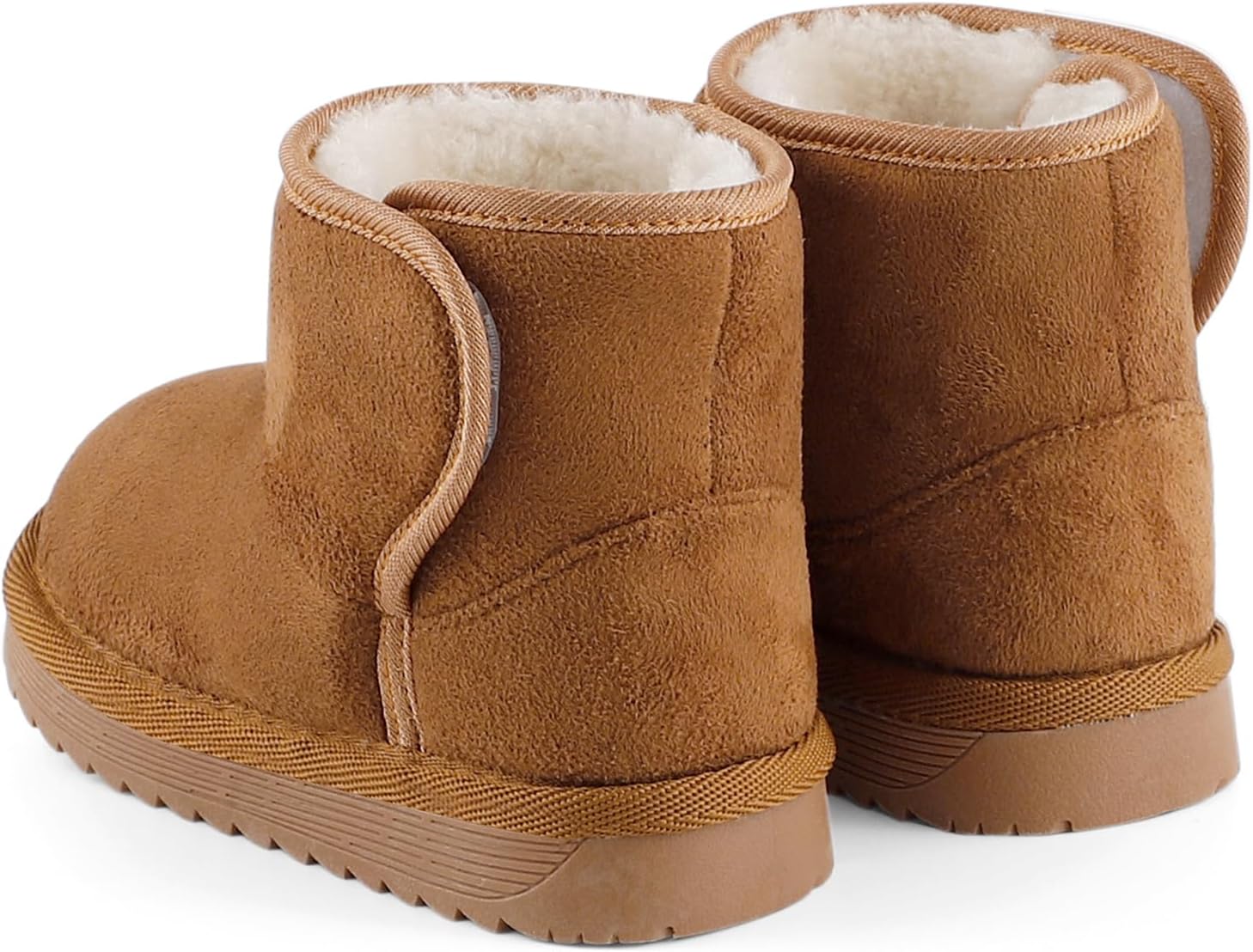 MK MATT KEELY Winter Boots for Toddler Boots for boys Soft Warm Fur Snow Boots For Girl Plush Black Snow Boots - Image 7