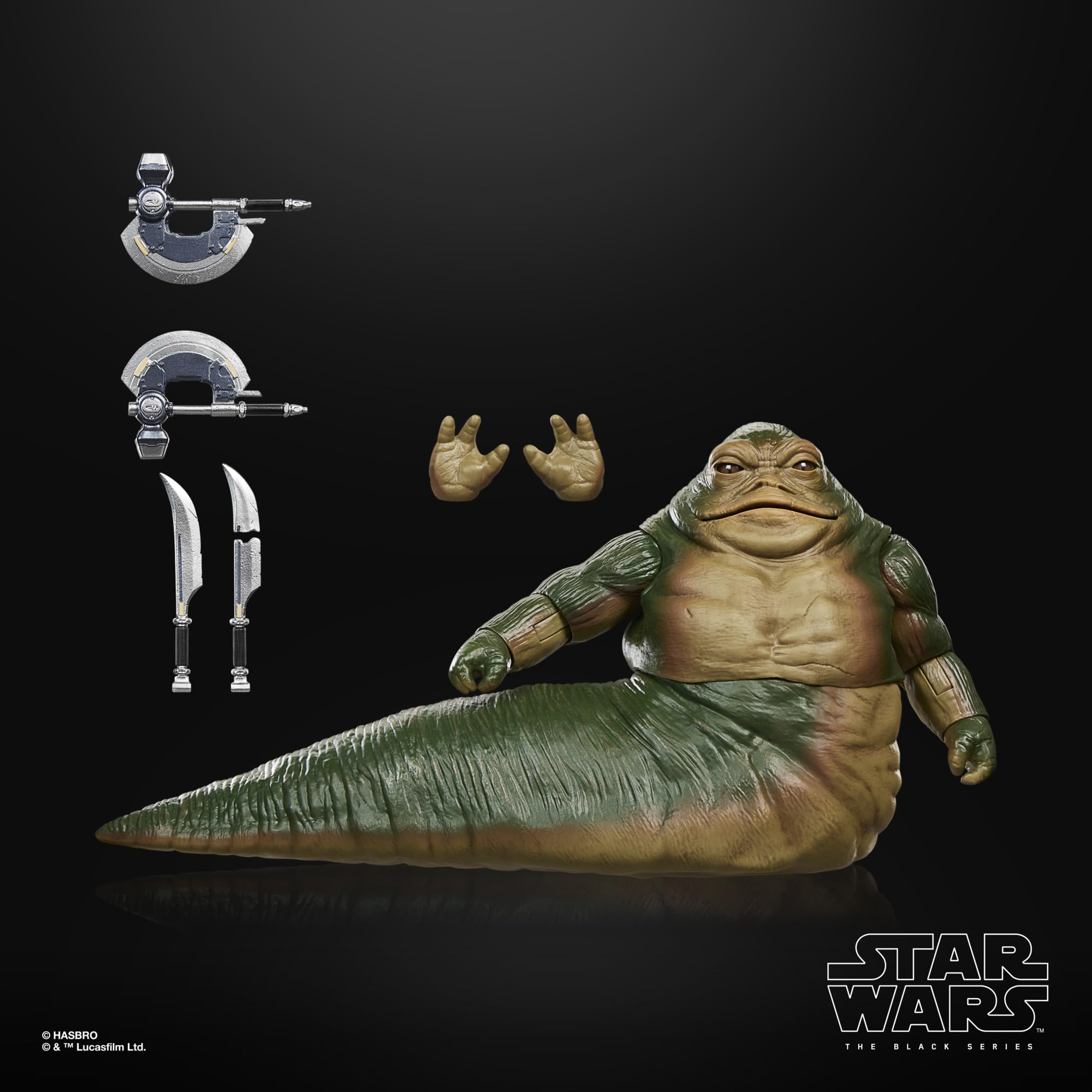 Star Wars The Black Series Rotta der Hutte, The Mandalorian and Grogu Premium Action-Figur zum Sammeln (Skala 15 cm)