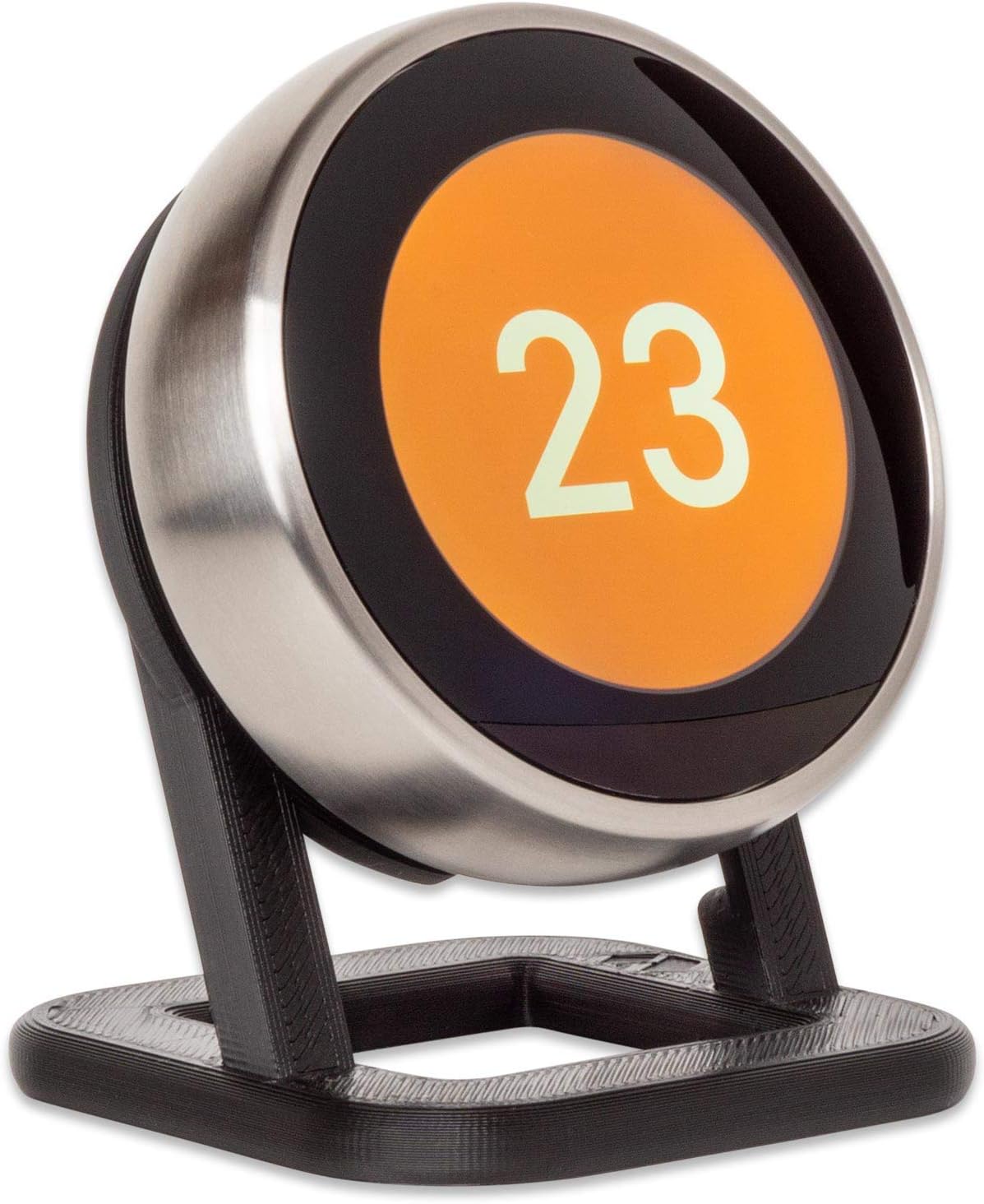 Stand for Google Nest Thermostat 3rd-gen with Mounting Screws Black - 3 Years Warranty - Made in UK