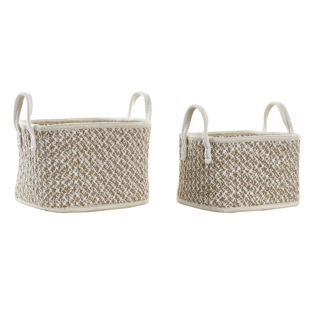 Paniers DKD Home Decor : corbeille de rangement et boîte standard