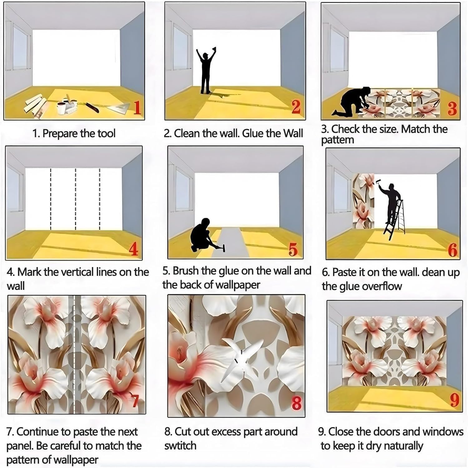 Cómics Japoneses Papel Pintado Pared Arte Marcial Japonés Aikido Papel Tapiz Tejido No Tejido Decoración De Pared Murales 300 X 210 Cm Fotográfic Sala De Estar Dormitorio Tv De Fondo Fotomurales