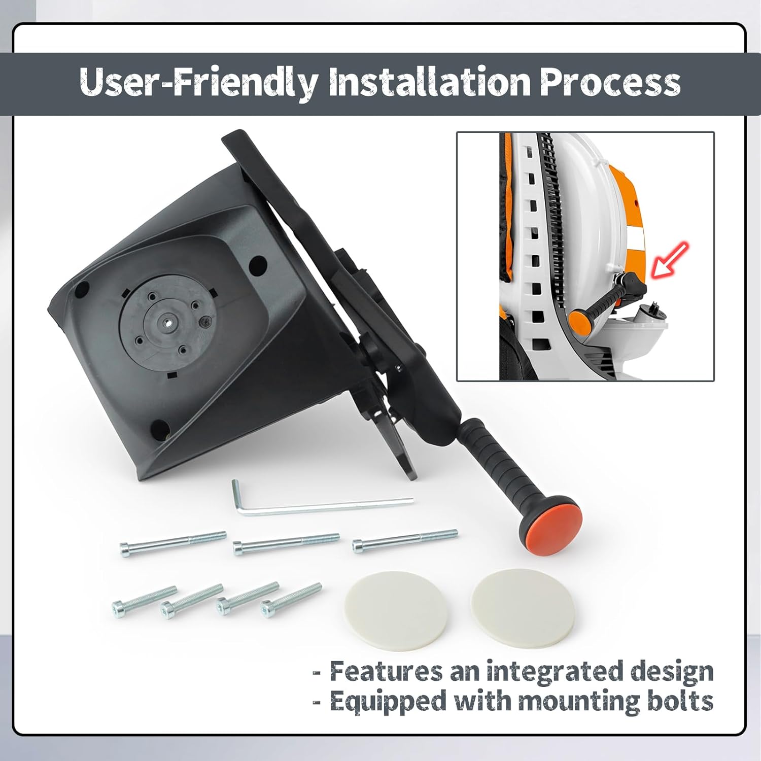 4283 190 4023 Blower Recoil Pull Starter Compatible with Stihl BR800C BR800C-E for Magnum Backpack Leaf Blower for Easy Start Rewind Starter Replace 4283-190-4023 42831904023 GM-B8C2