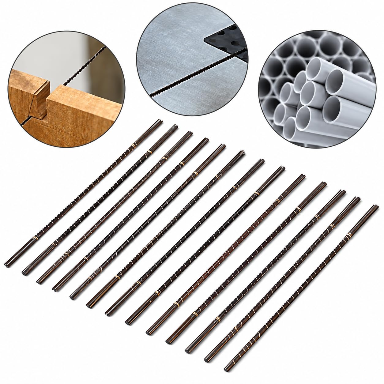 Jeweler's Hand Saw Frame - 120 Blades Included -3 Jeweler's Hand Saw Frame - 120 Blades Included -3