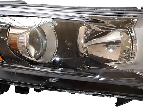 Miniatura 5 de Para 2011 2012 2013Kia Optima Conjunto de faros delanteros delanteros izquierdo derecho reemplazo carcasa negra lente transparente (R)