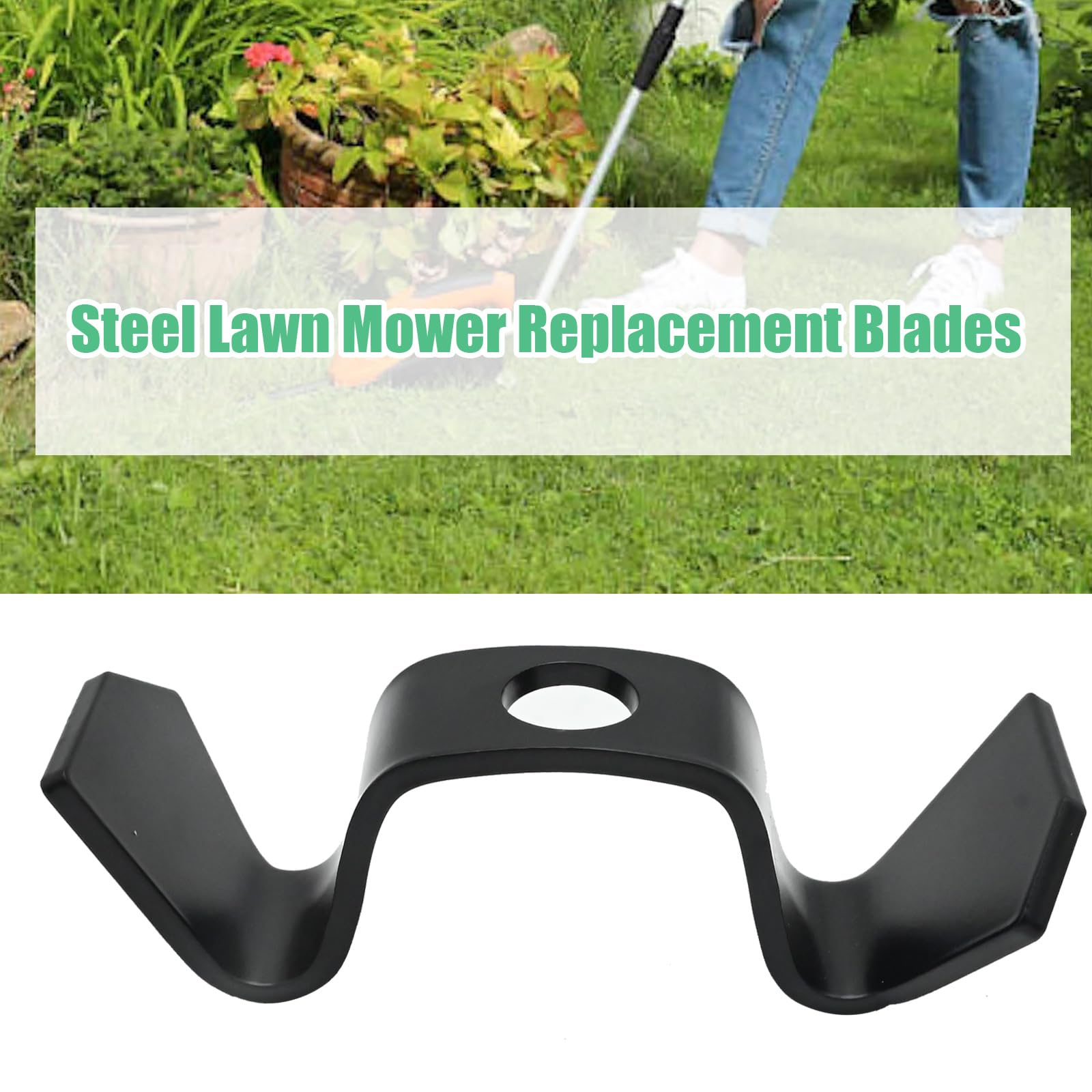 VIKKSAER 4180-710-6001 - Cuchilla de repuesto para cortacésped Stihl Bed Redefiner Blade 4150-2, sustituye a 4180 710 6001