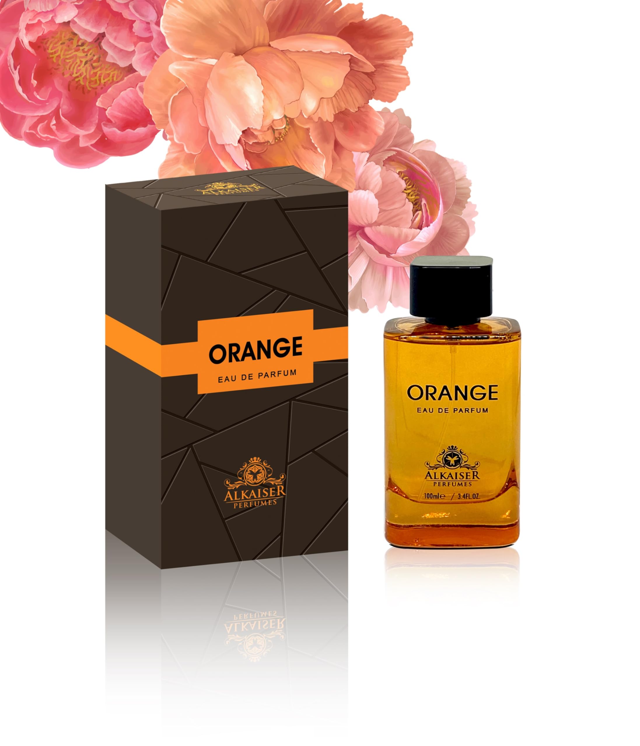 ALKAISER PERFUMES ORANGE Eau De Parfum 100ml A Captivating Fragrance for the Discerning Connoisseur
