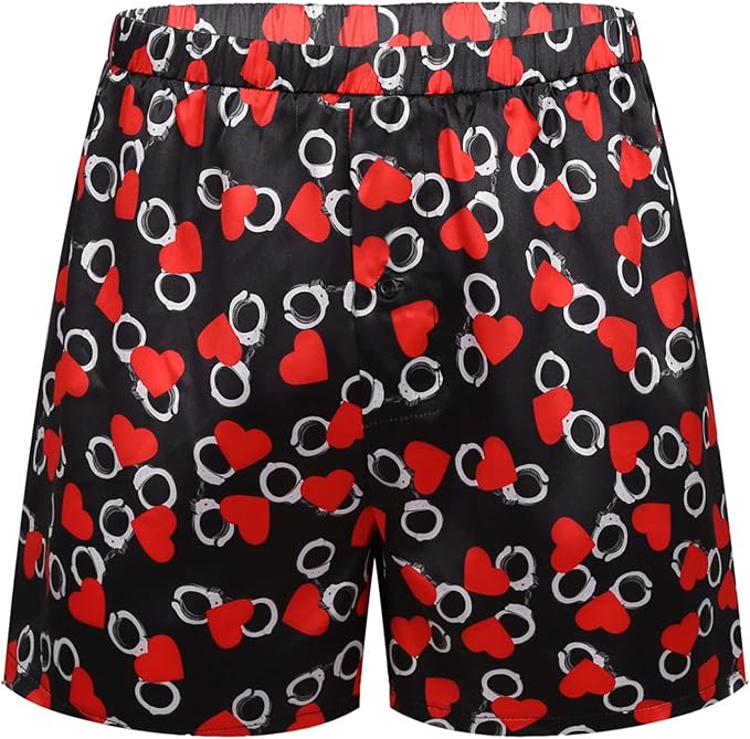 shorts boxer estampado