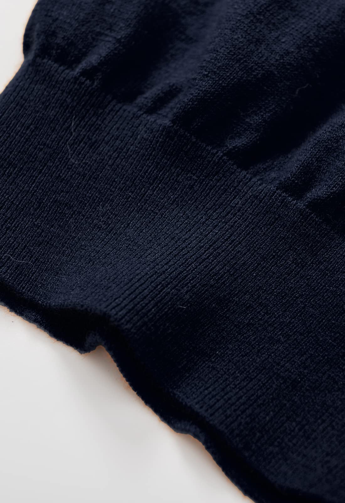 Maglione da uomo in lana merino a collo alto autunno caldo lavorato a maglia