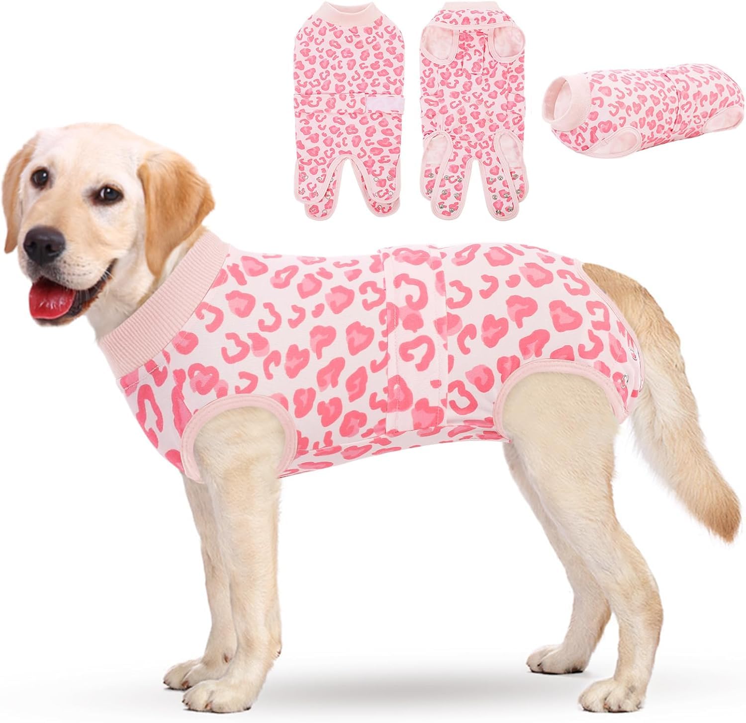 KOESON Dog Onesie for Surgery Female, Soft & Lightweight Recovery Suit for Dogs After Surgery, Female & Male Dog Recovery Suit to Prevernt Licking