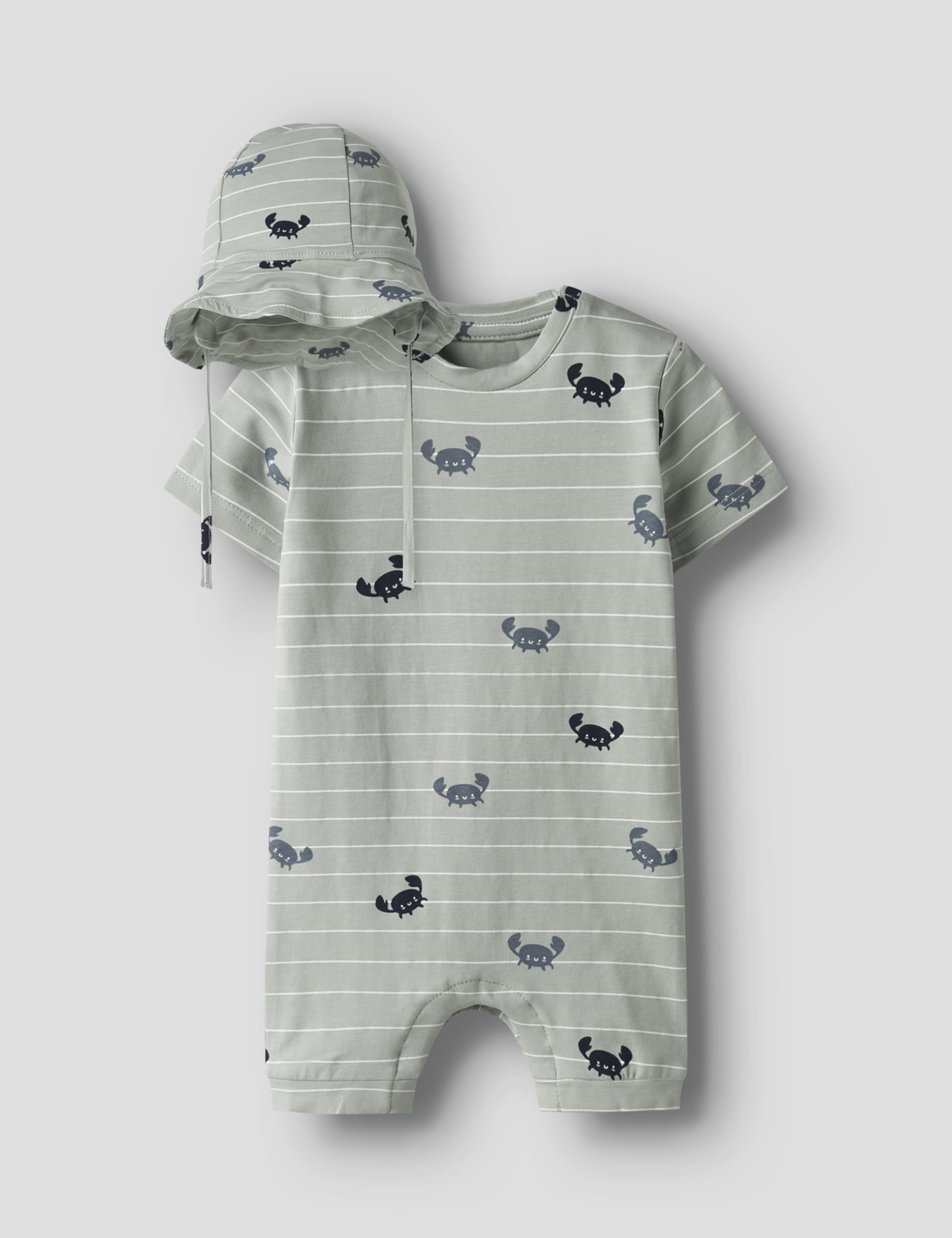 Nbmvroels Sunsuit Box Set, Aqua Gray, 86
