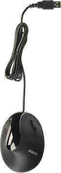 ACP EM011-BK USB Black Comfi Ergonomic Mouse By Ergoguys