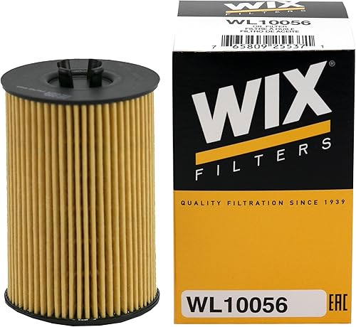 Filtro de Aceite WIX WL10056 de Reemplazo, Construido para Aceite Sintético y de Alto Kilometraje - Compatible con Audi, Volkswagen (14-19)
