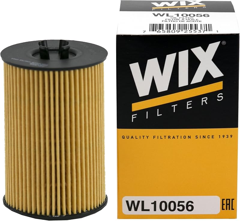 Filtro de óleo WIX WL10056 tipo cartucho para Audi e Volkswagen 2014–2019 – 1 unidade