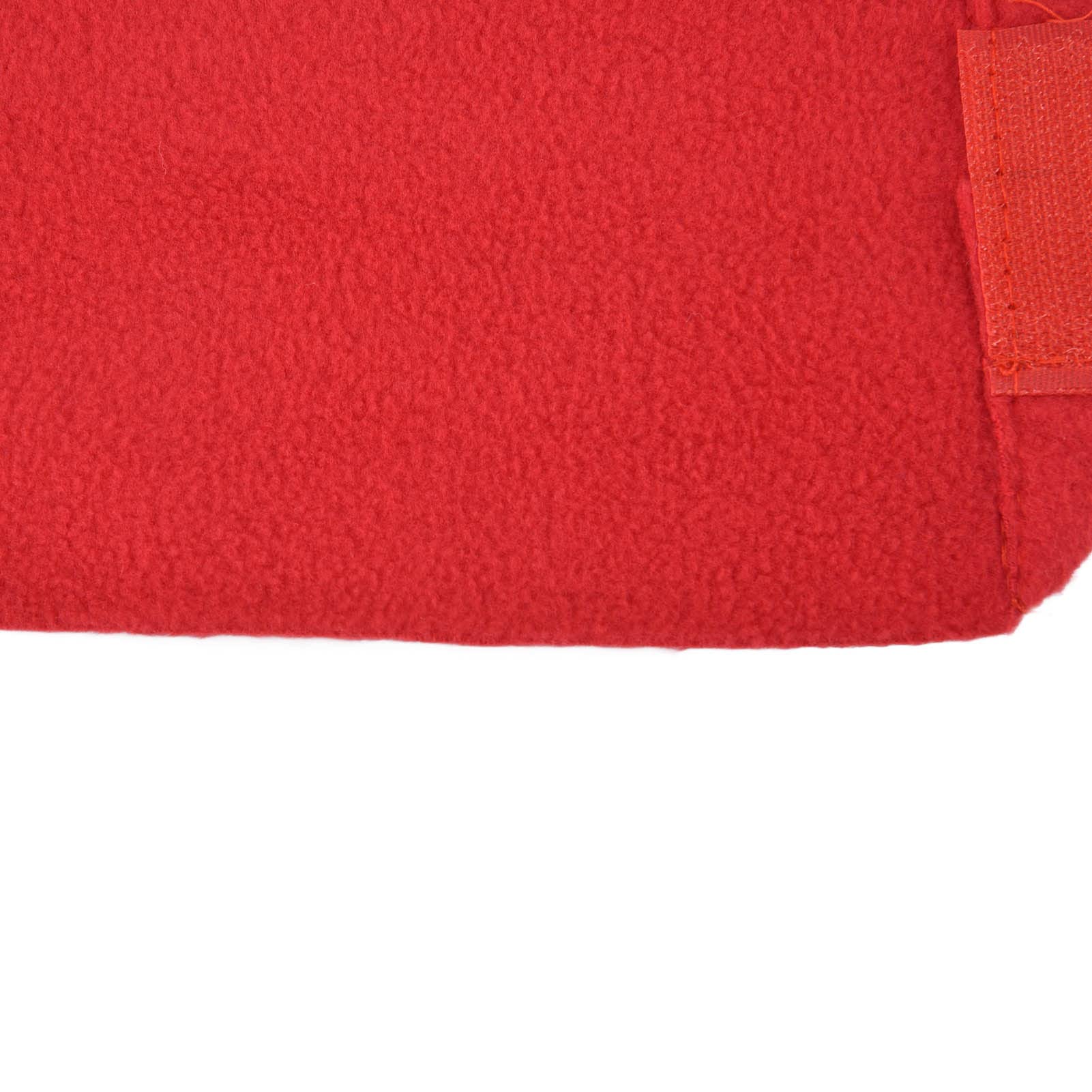 Set di Bendaggi per Gambe in Morbido Pile per Cavalli, Fasce per Gambe di Cavallo, Autoadesive, Traspiranti, Resistenti all'Usura, per Gambe di Animali, per Proteggere Gli Stivali, per Mucche,(Rosso)
