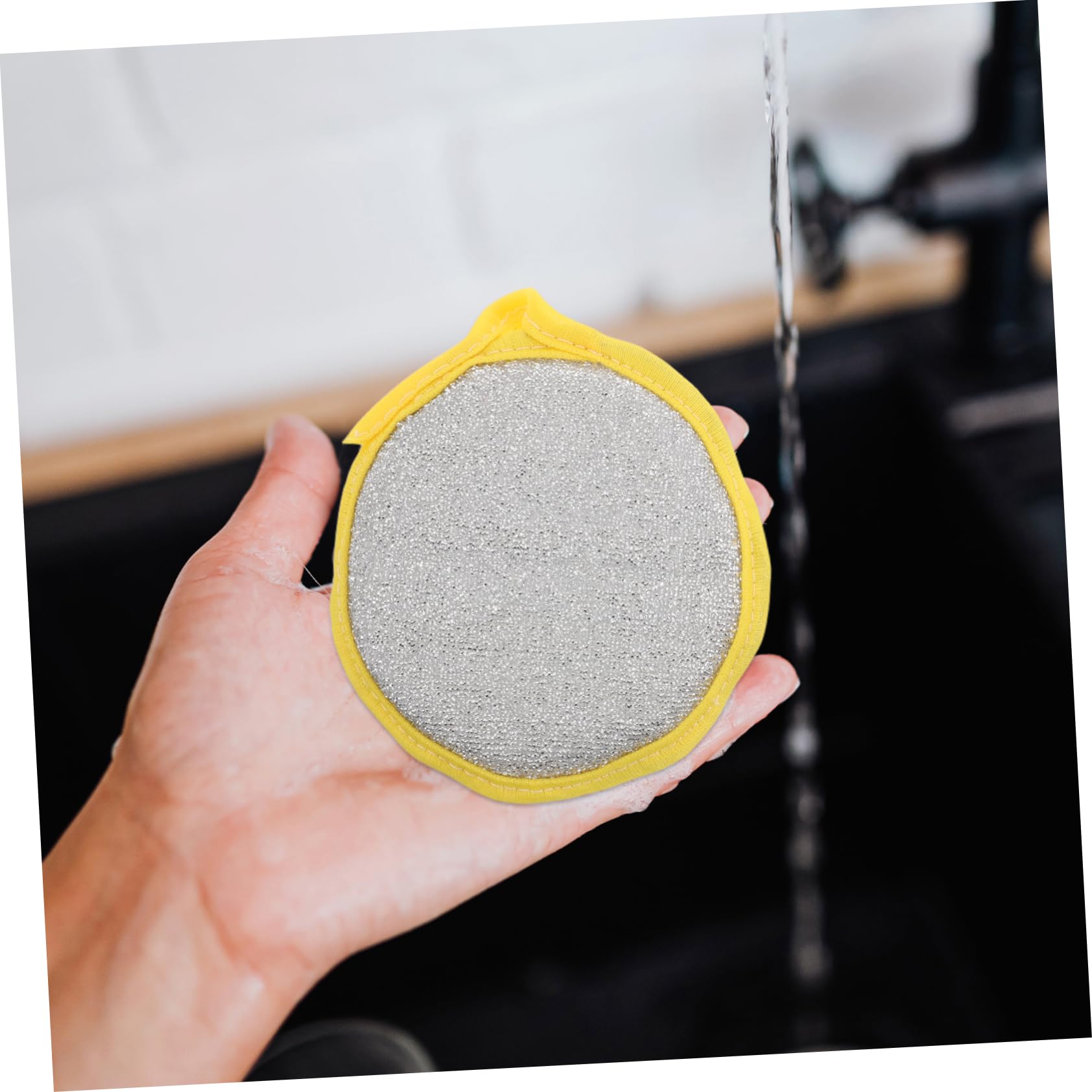 VALICLUD 30piezas Esponja de Doble Cara para Lavabo y Lavar Platos Herramientas de Limpieza de Cocina Resistentes Estropajos Antirayaduras para Uso Doméstico Ollas y Fregar Platos