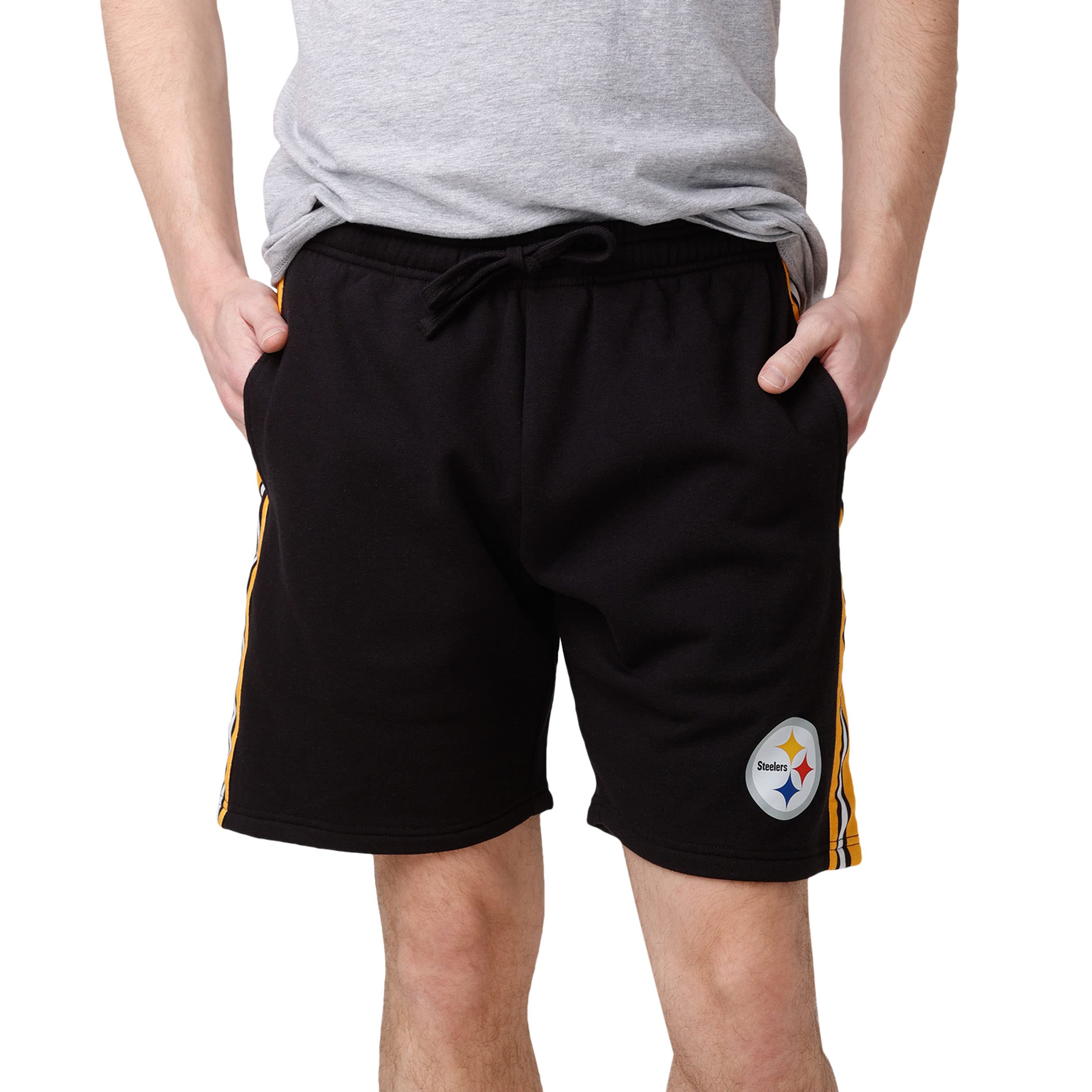 foco Men's NFL Team Logo Fleece Shorts