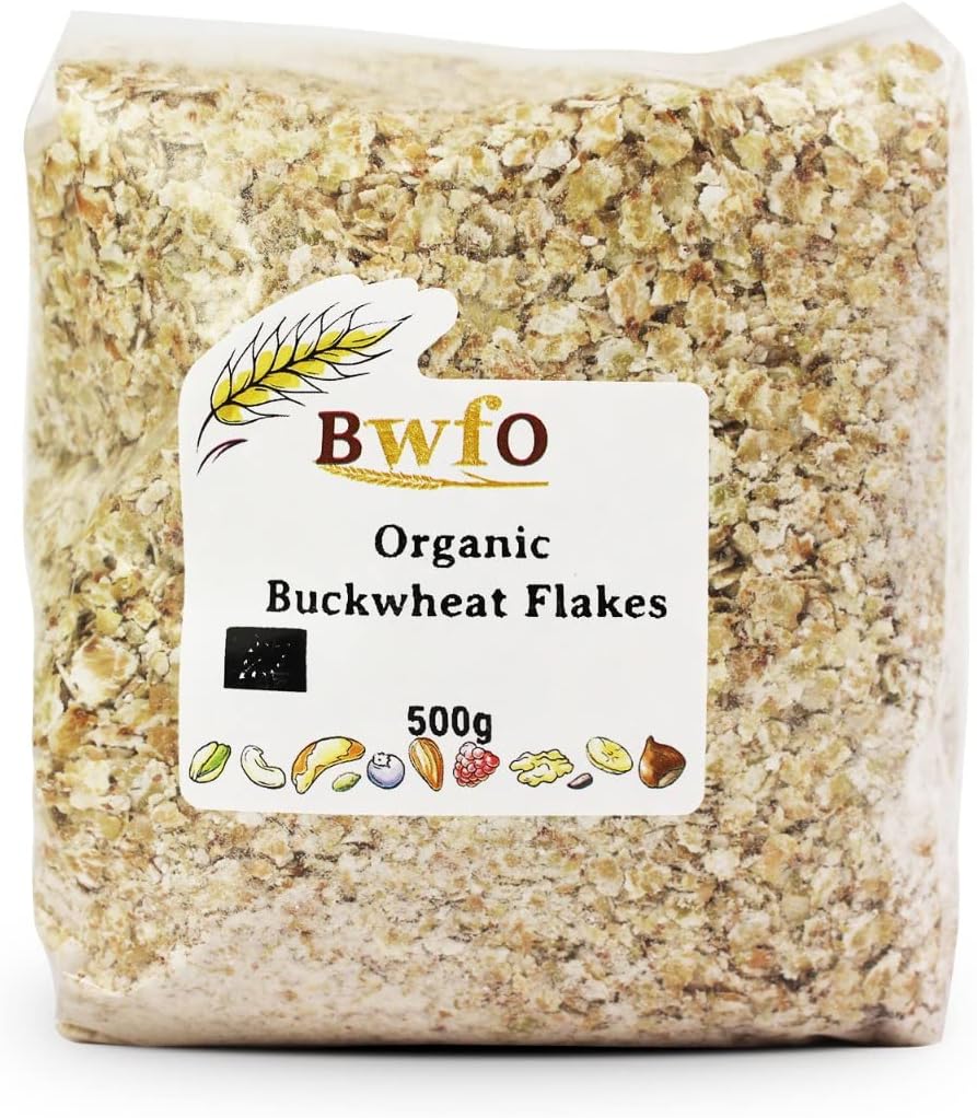 Organic Buckwheat Flakes 500g (BWFO)