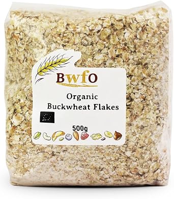 Organic Buckwheat Flakes 500g BWFO
