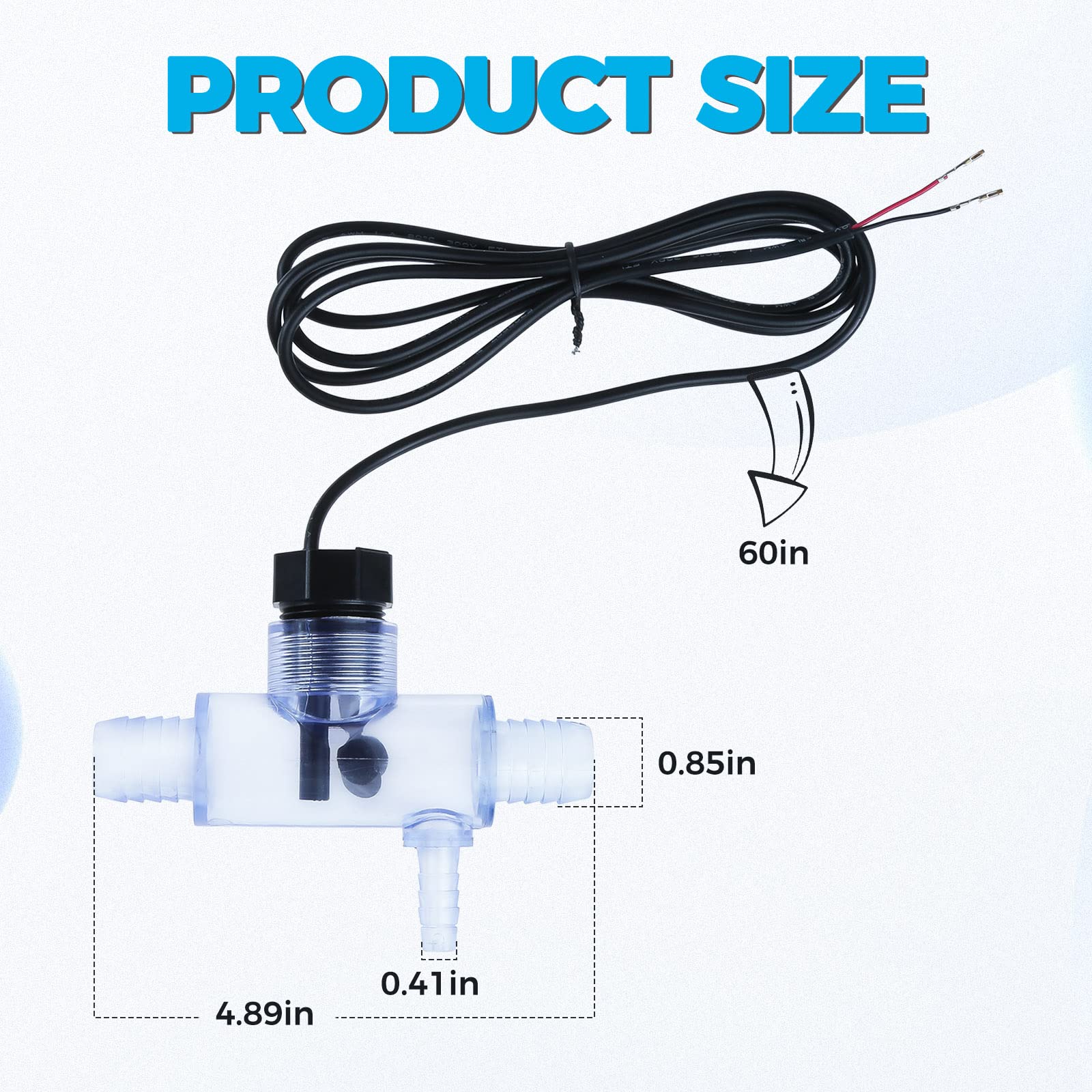 Lemfema 6560-860 Flow Switch Assembly Replacement Part for Sundance Spas, Jacuzzi Spas, Hot Tub Flow Switch Replace 6560-858