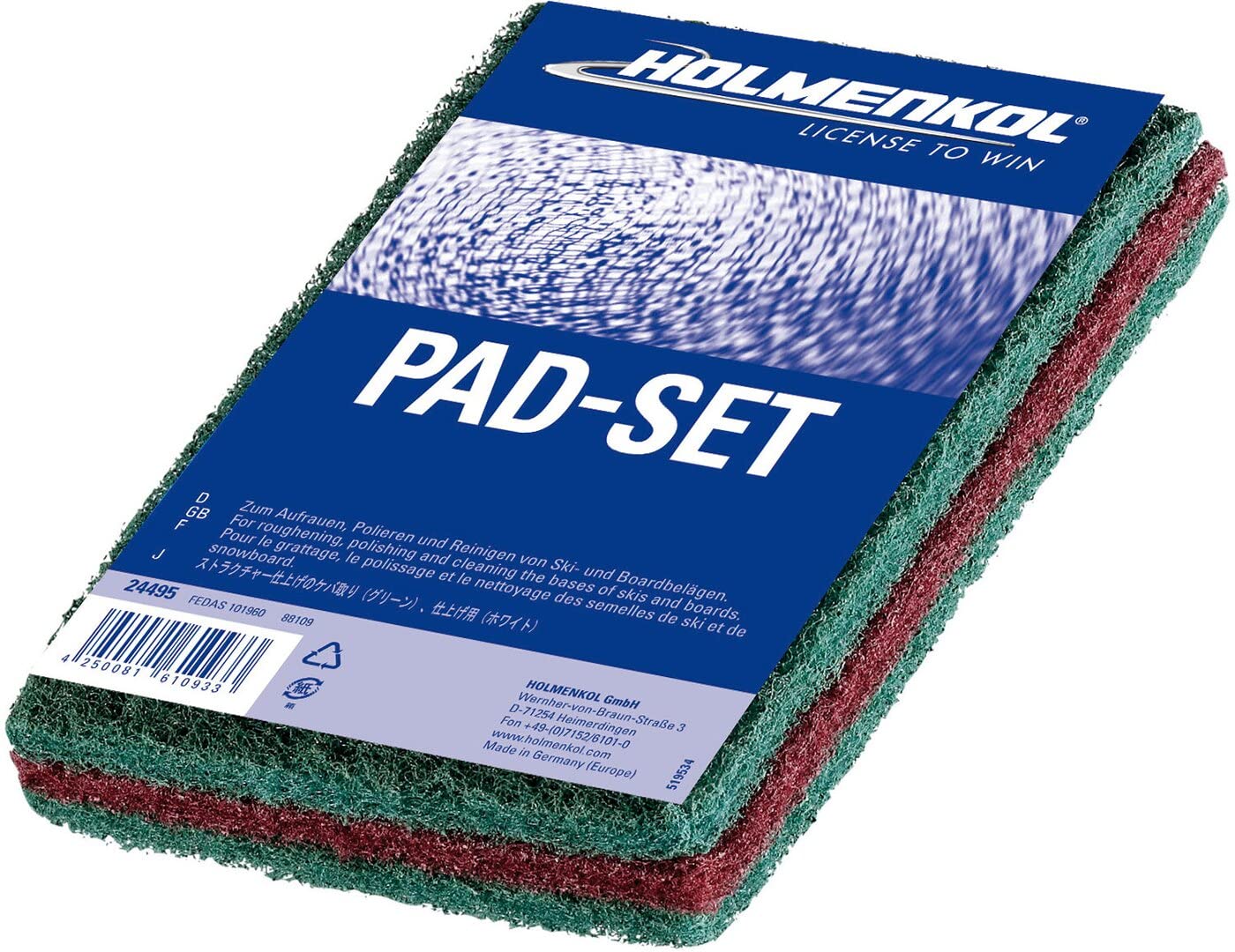 HolmenkolPadSet - roughening and polishing Cut