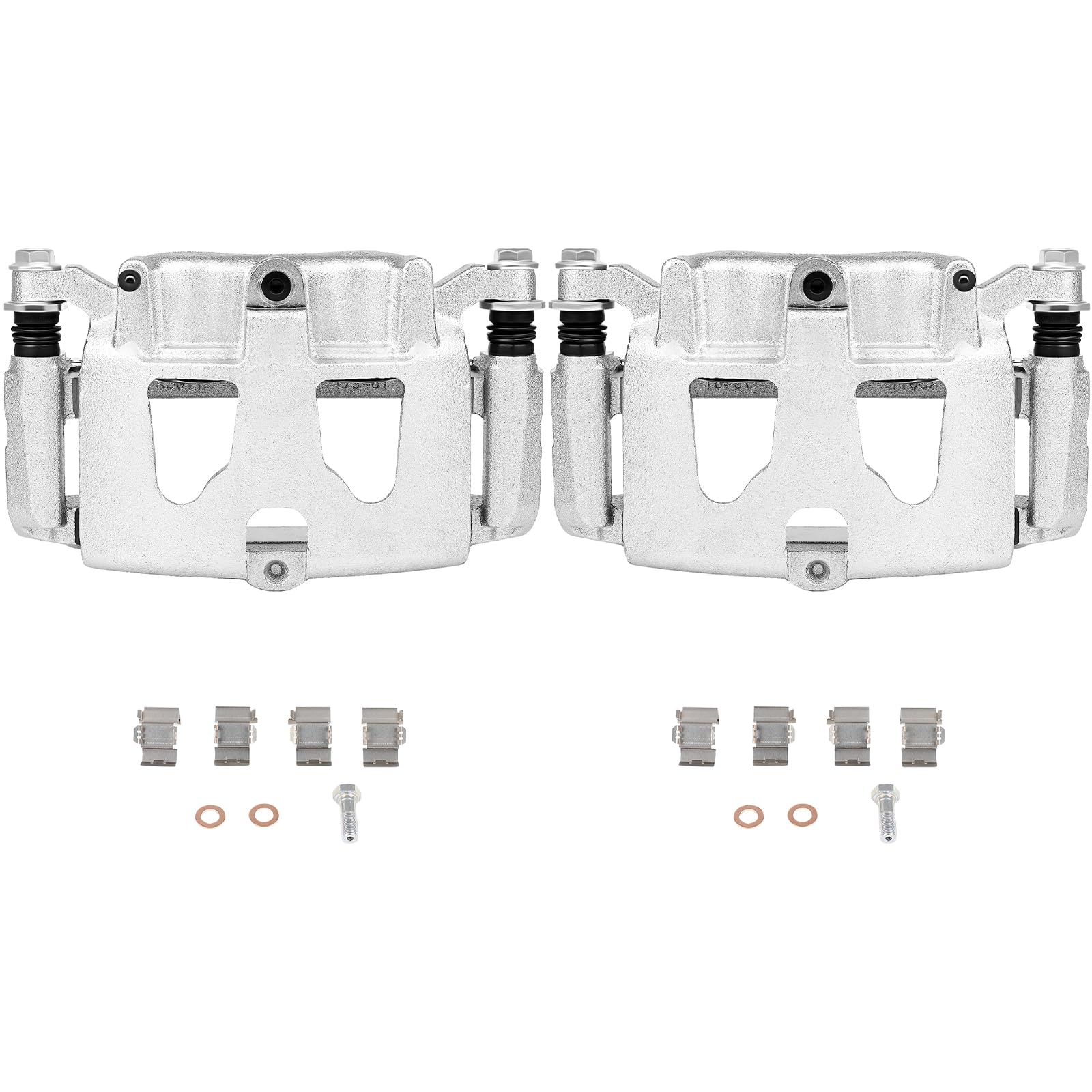SCITOO 18B5473 18B5472 Rear Left &amp; Right Disc Brake Calipers Assembly w/Bracket For Ford For F-250 Super Duty 2013-2022,For Ford For F-350 Super Duty 2013-2022 (SRW)