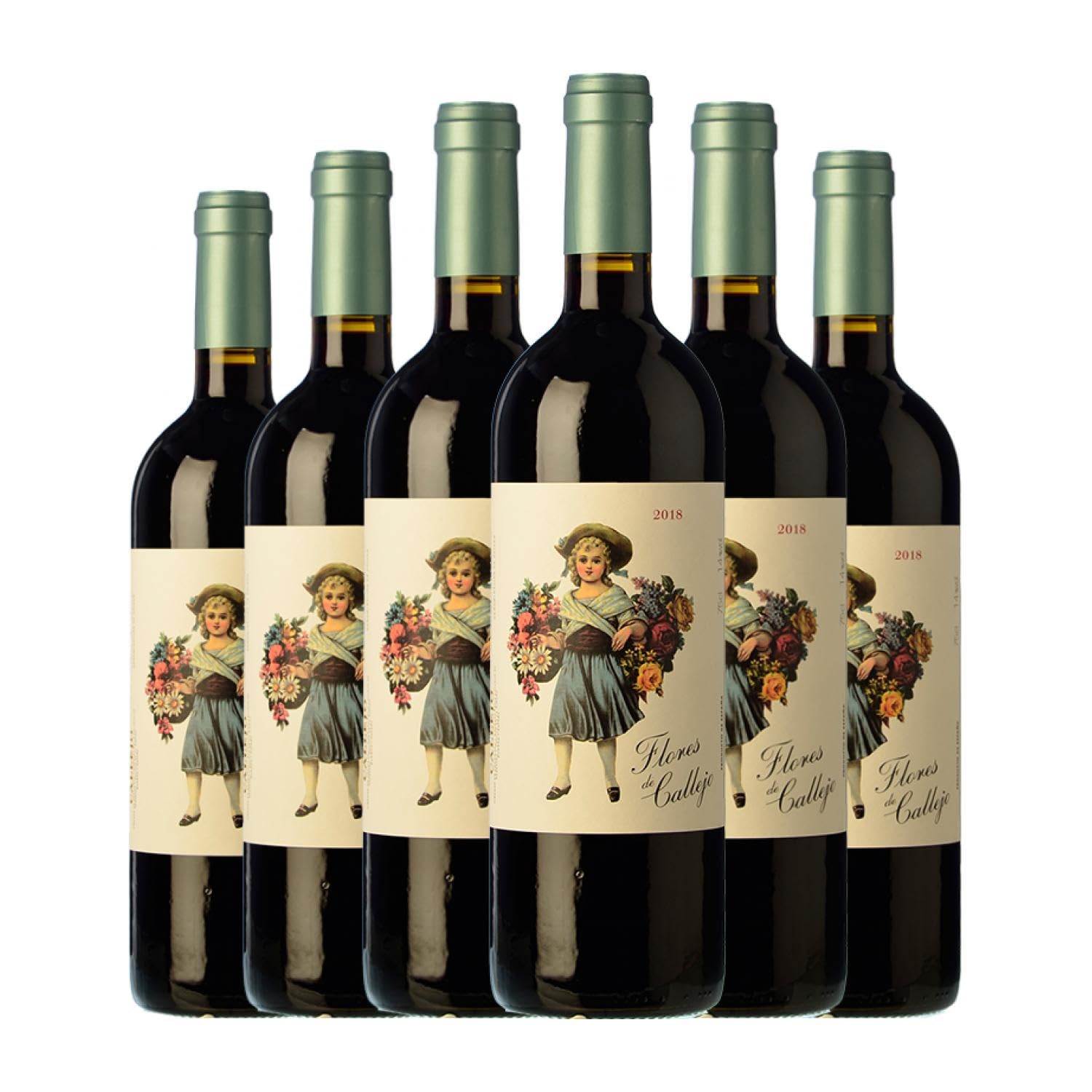 Félix Callejo Flores de Callejo Tempranillo Ribera del Duero Joven 75 cl Vino tinto (Caja de 6 Botellas de 75 cl)