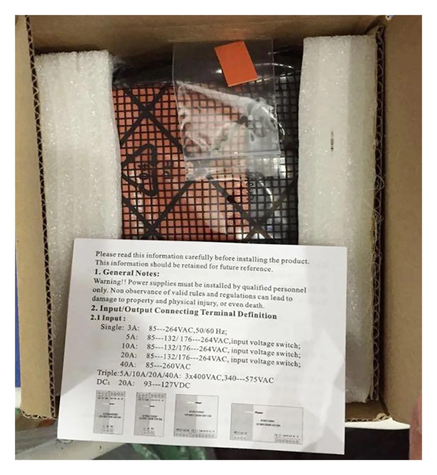 BFSYDLUJ Power Supply 250W 48V 5A 8862700000