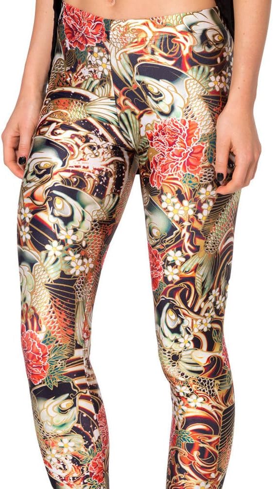 Women's Digital Printing KOI Pants Leggings