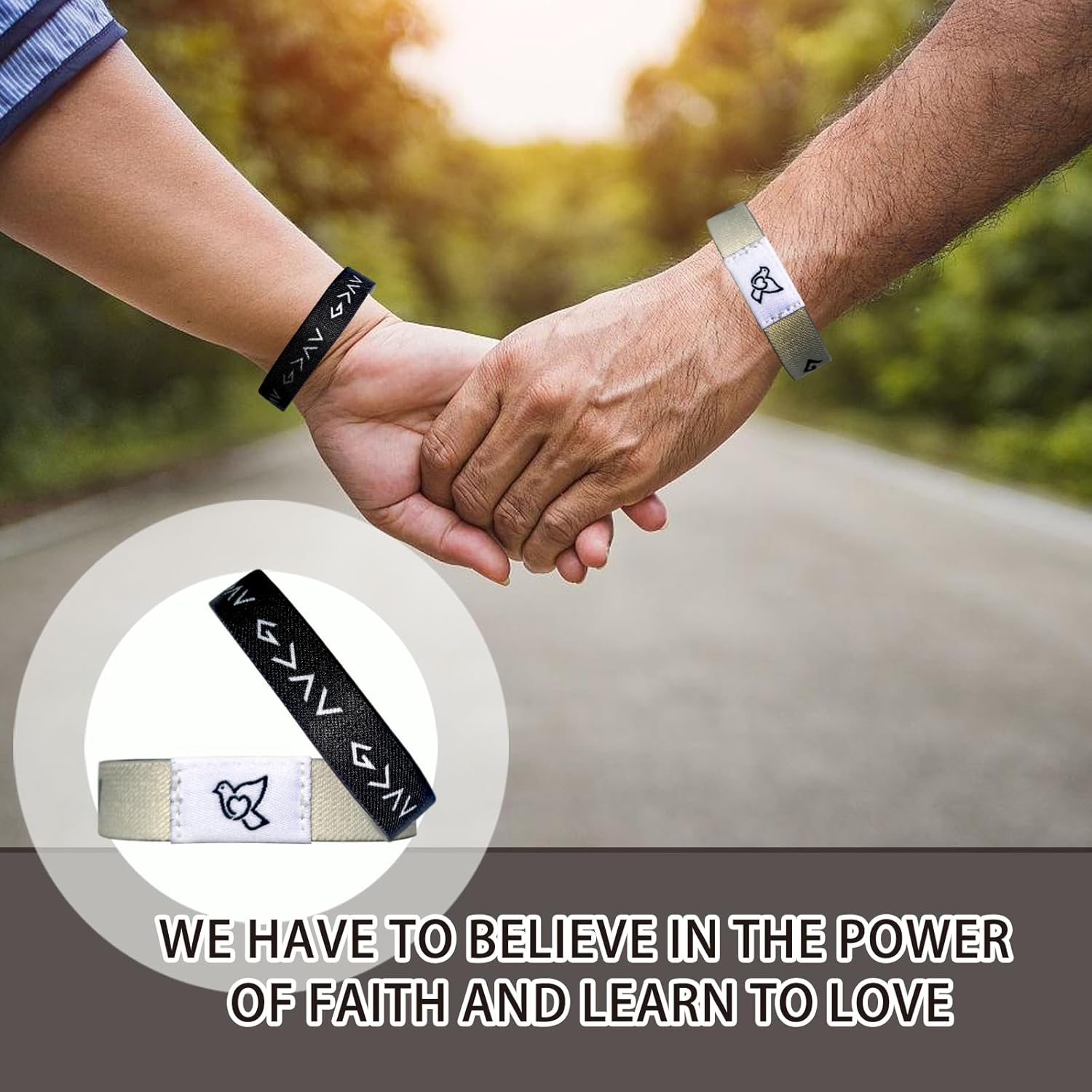 Bible Verse Bracelets With NFC Music - Daily Scripture Bracelets for Men - Image 7