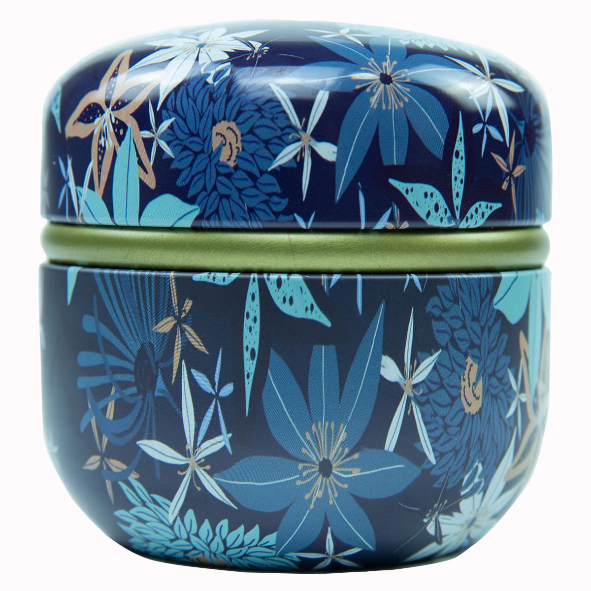 ICDOIT Body Powder Puff and Container for Dusting Powder