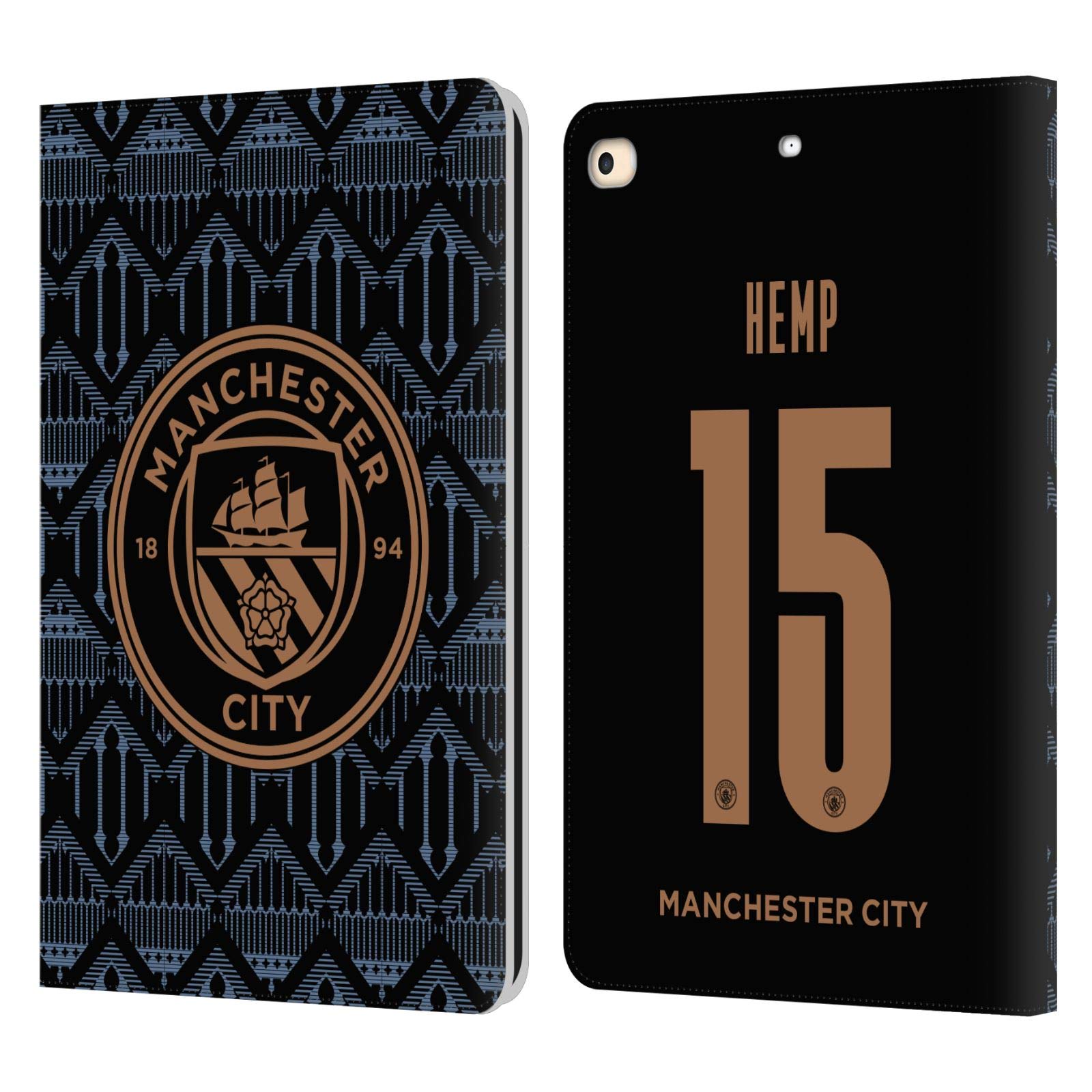 Protection iPad 9.7 Manchester City Coque Tablette Cuir - 7