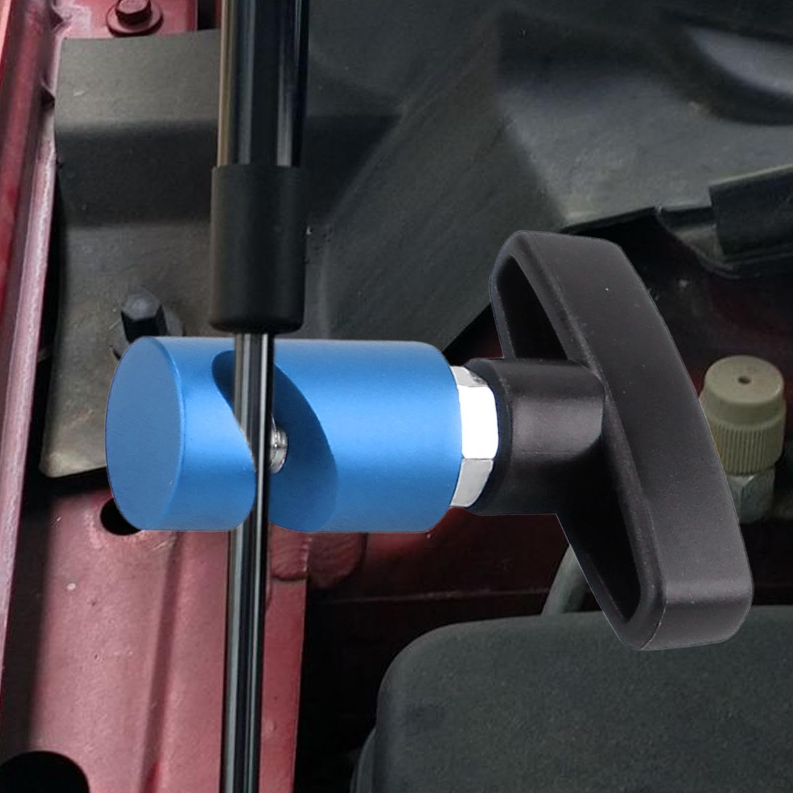 Abrazadera De Soporte De Elevación Automotriz: Herramienta De Apoyo Para Capó, Tope De Choque, Retenedor De Puntal Universal, Protector De Cilindro De Alta Resistencia | Componente Metálico De Segurid