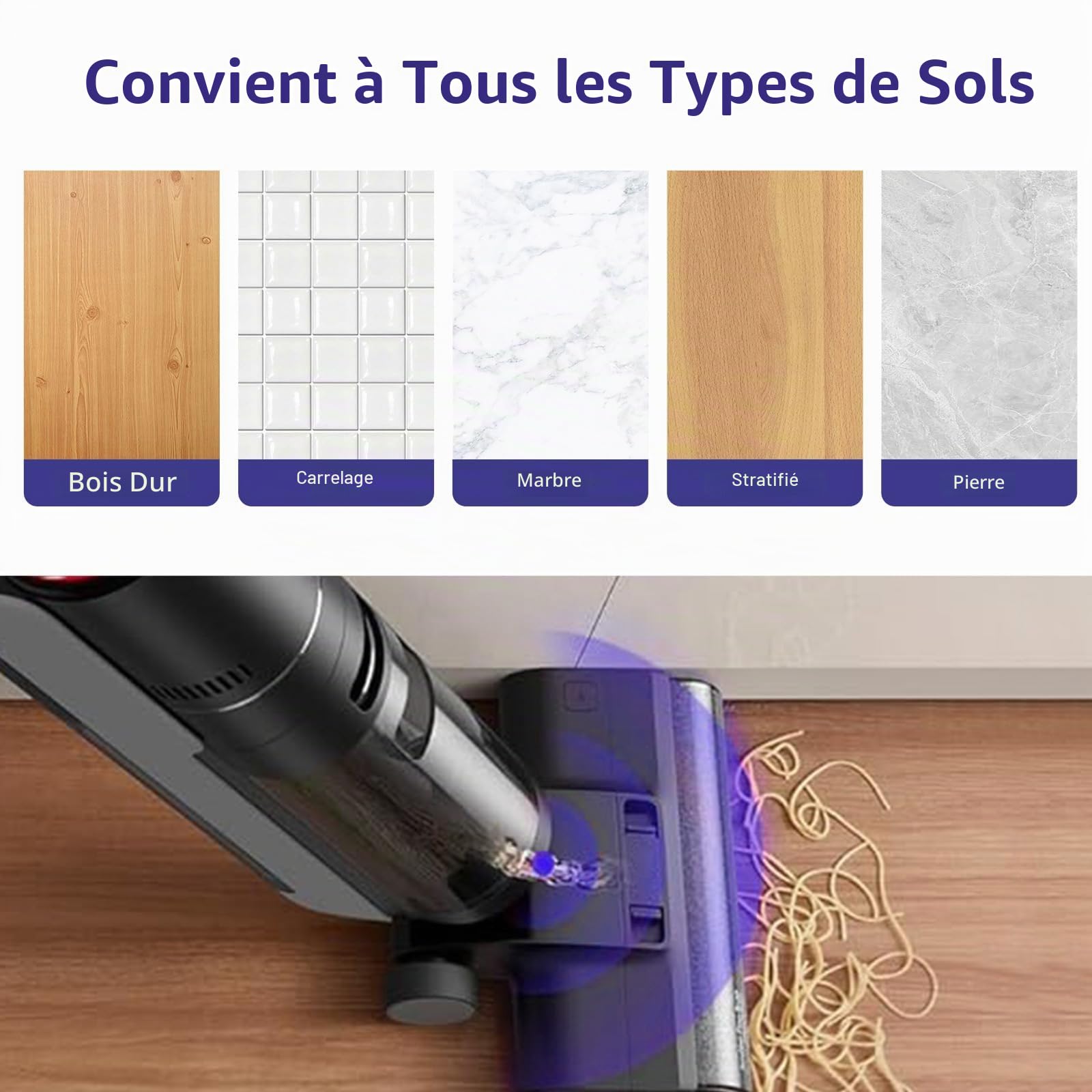 Accessoires Dreame H12 Pro H12 Dual G10 Pro Aspirateur Eau Poussière Pièces Rechange Ensemble 5 Pièces