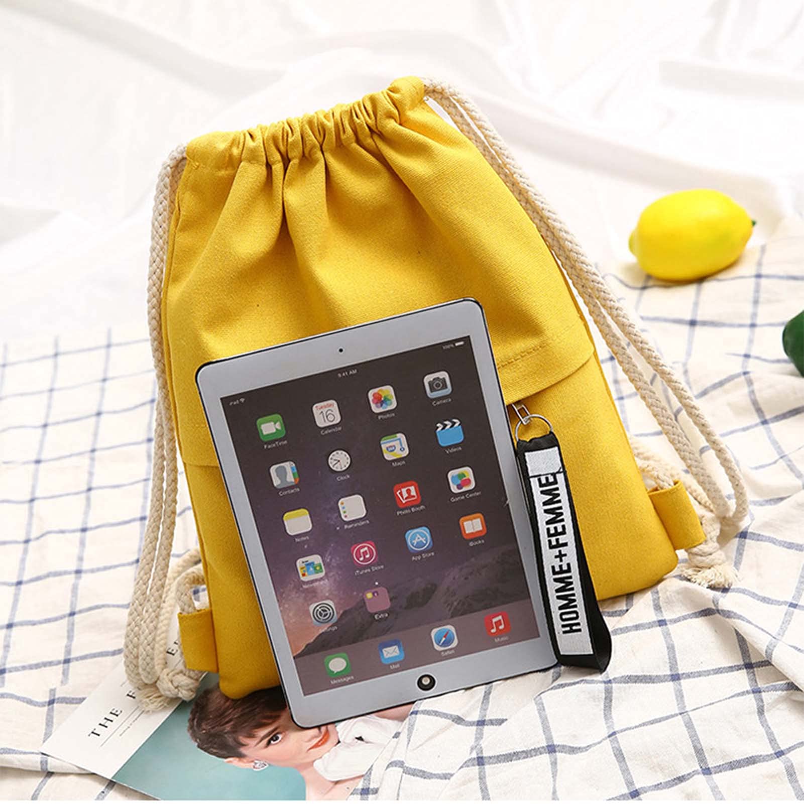 Sacca Sportiva Palestra Coulisse con Cerniera Zaino Sportivo da Viaggio Idrorepellenza Leggero Borsa Coulisse Sport All'aperto Tempo Libero Yoga Scuola Spiaggia Nuoto per Uomo Donna (Color:A6