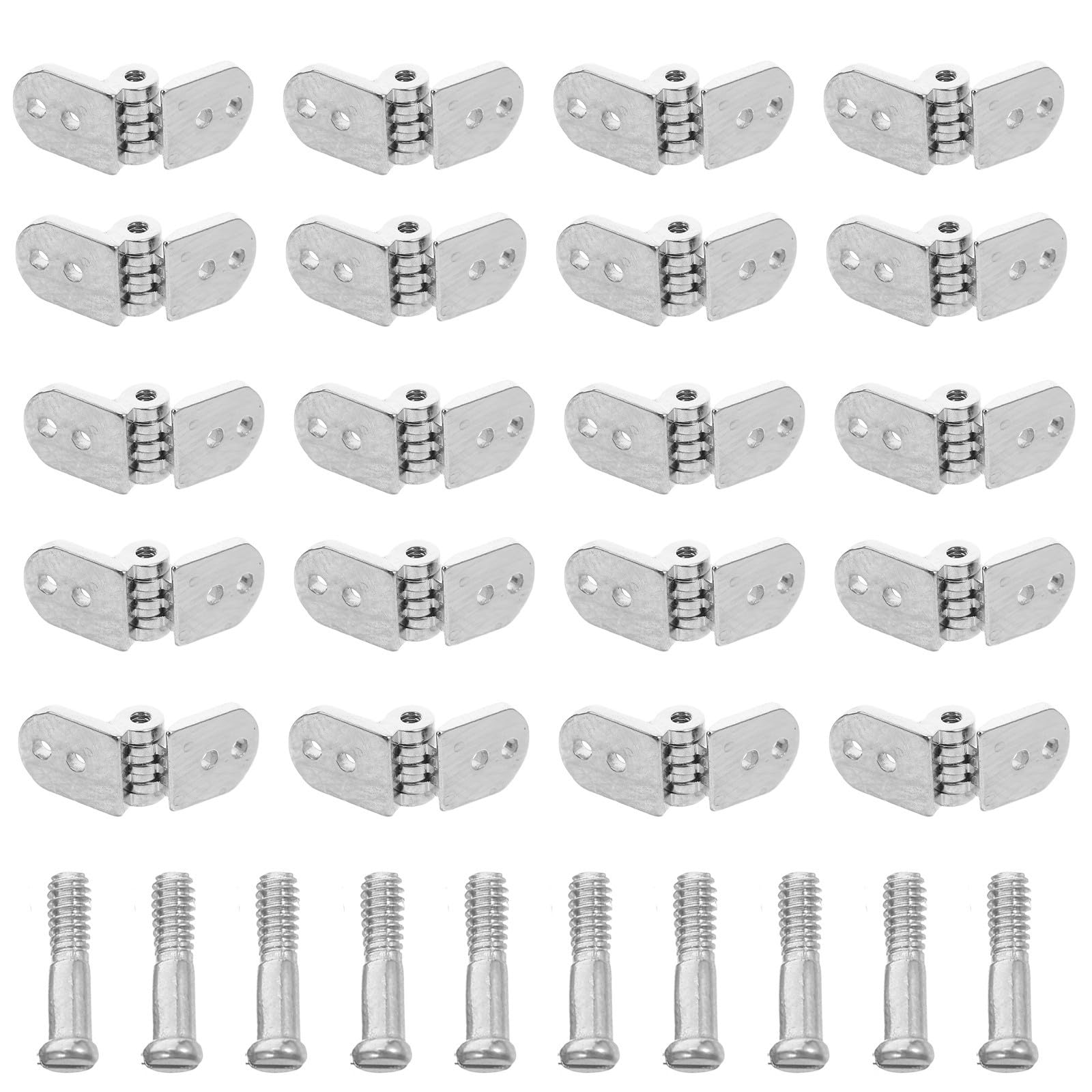 Bisagras metálicas para reparación de gafas y monturas plásticas