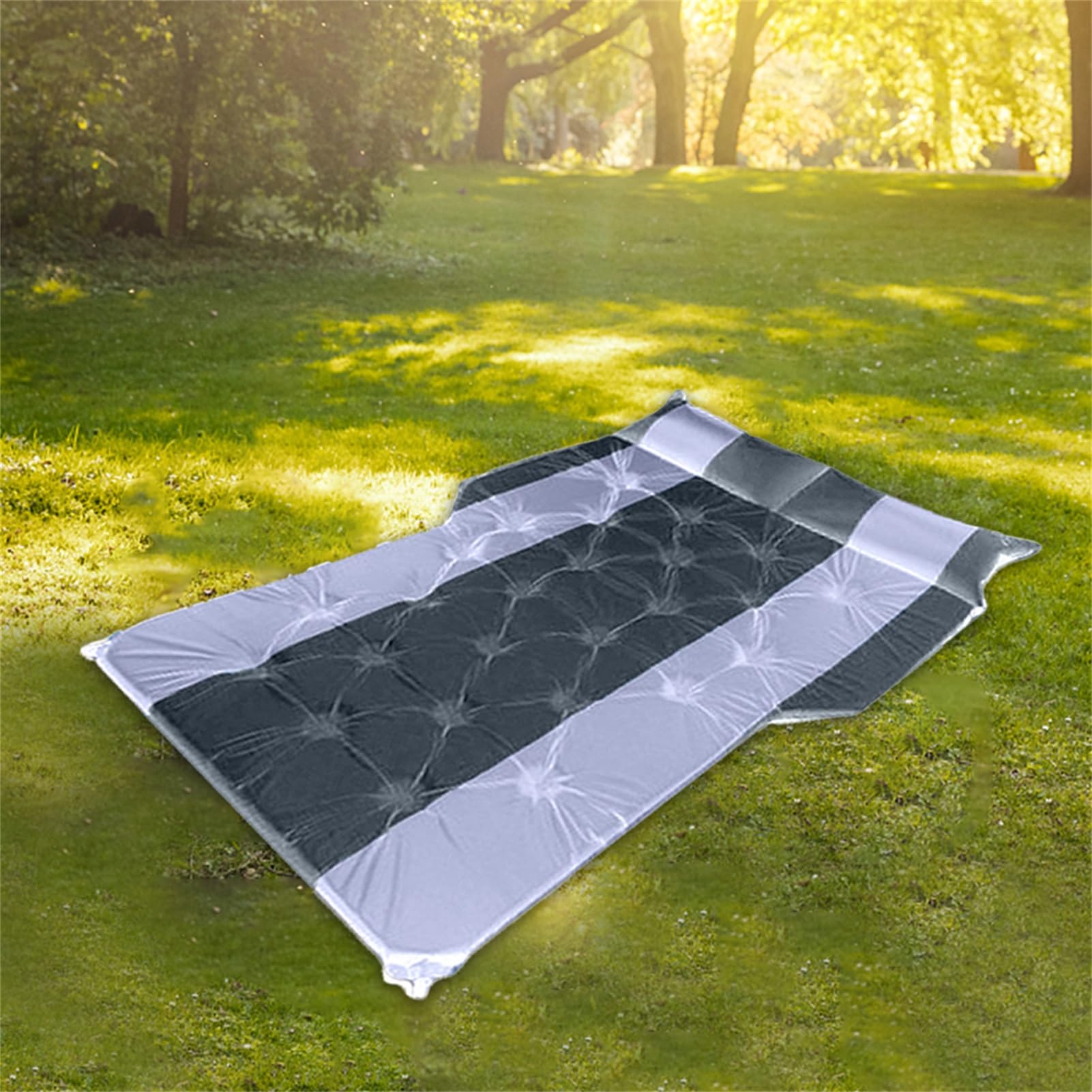 Colchón de aire para coche Colchón Inflable para Camioneta Accesorio de | Almohadilla Inflable para Coche Para sedán, pickup, camping, remolque, autocaravana, exteriores, jardín y picnic -
