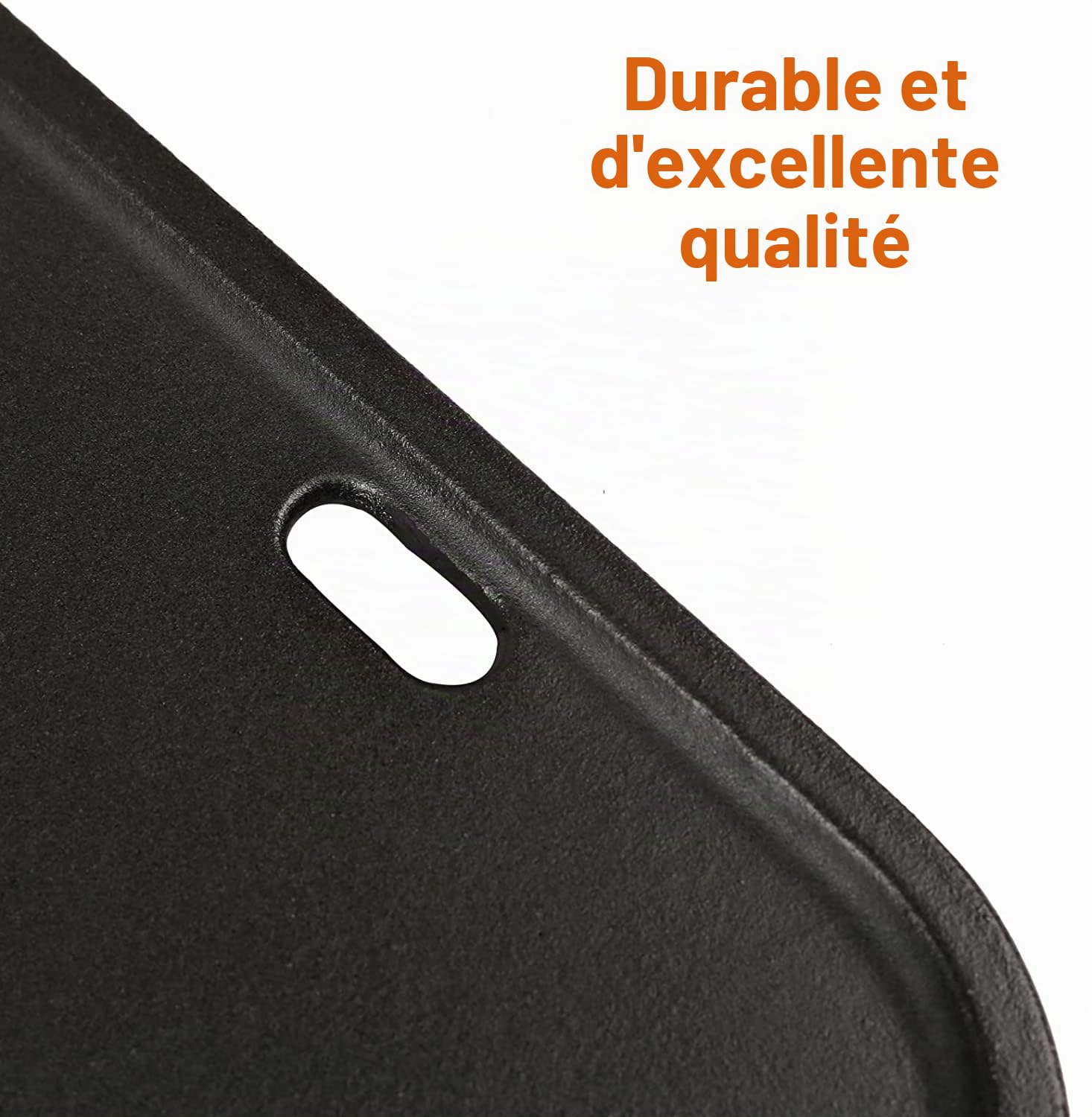 GFTIME Grille de cuisson en fonte pour barbecue à gaz portable Weber Traveler - Pièce de rechange - Noir