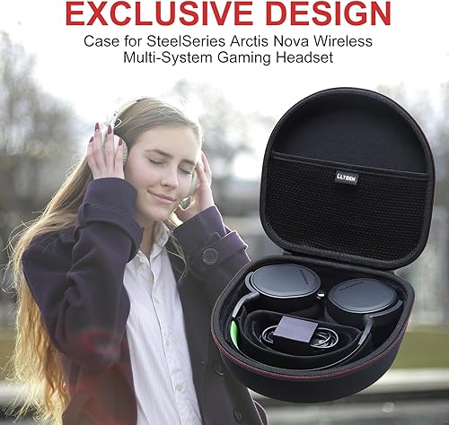 Vista 15 de LTGEM Case Compatible with SteelSeries Arctis Nova 7X / 7 Wireless Multi-Platform Gaming Headset